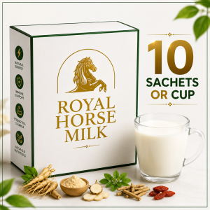 রয়্যাল হর্স মিল্ক পাউডার🥛১০ পাতা